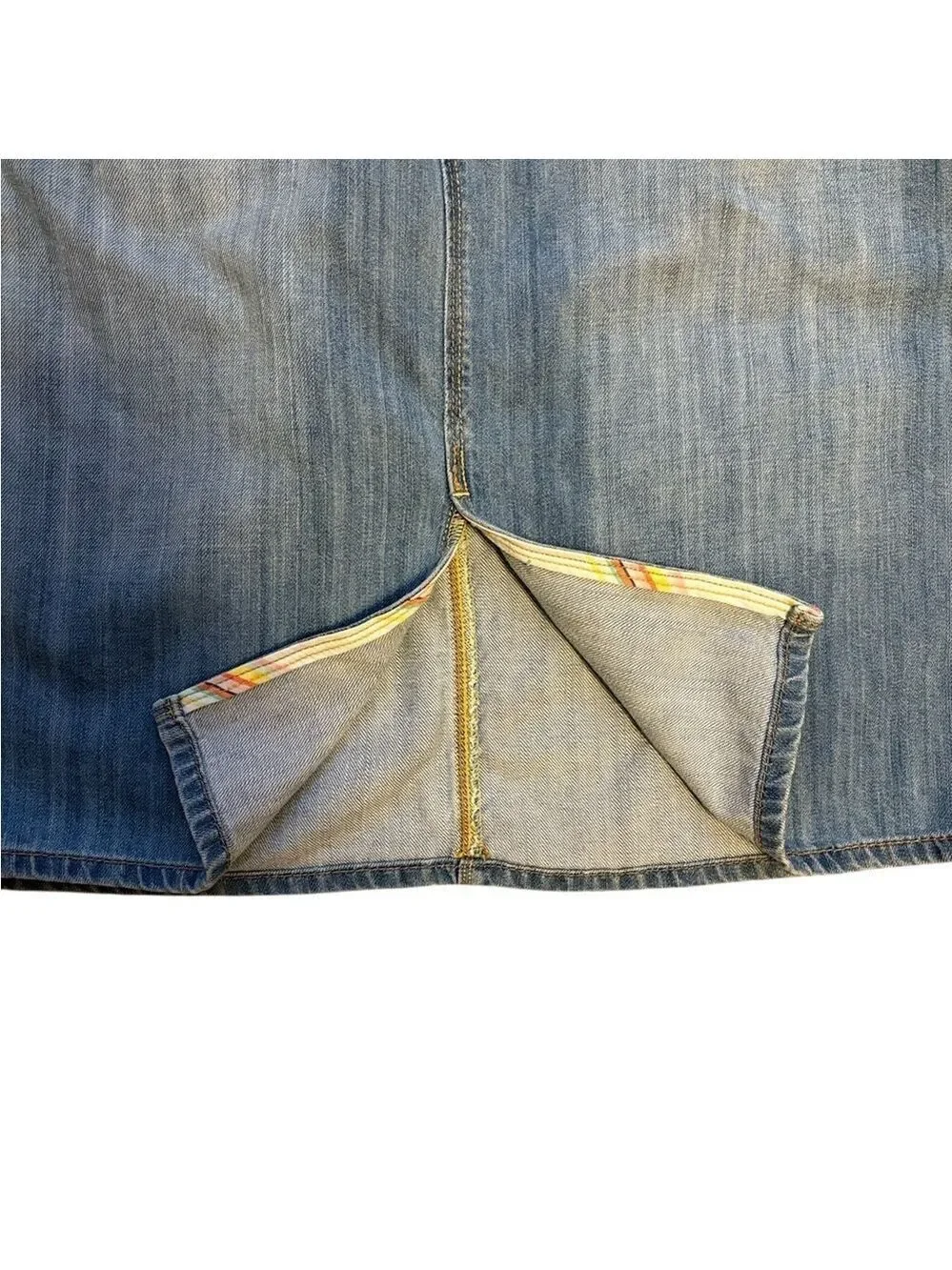 GAP Blue Denim Pencil Skirt Size 10